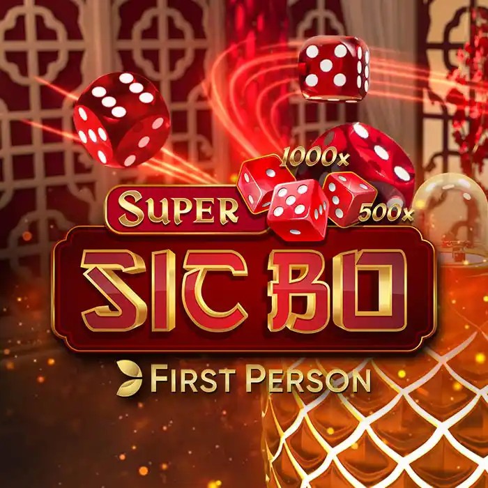 Super Sic Bo casino game by Evolution – featured logo at 1Redbet