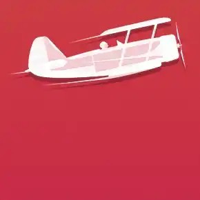 Official Crash Games logo: Aero by Spribe at 1Redbet