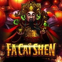 Official Slots logo: Fa Cai Shen by Habanero at 1Redbet