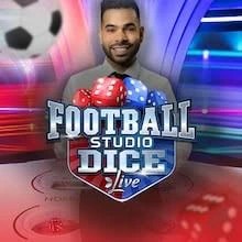 Football Studio Dice online game logo by Evolution on 1redbetmexico.casino