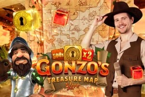 Gonzo's Treasure Map logo by Evolution 1Redbet