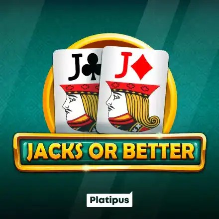 Jacks or Better slot icon by Platipus, available at 1Redbet