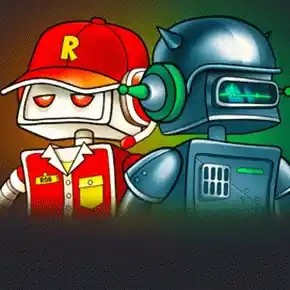 Robospin logo – Crash Games by BGAMING at 1Redbet