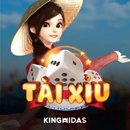 Taixiu slot logo by King Midas at 1Redbet
